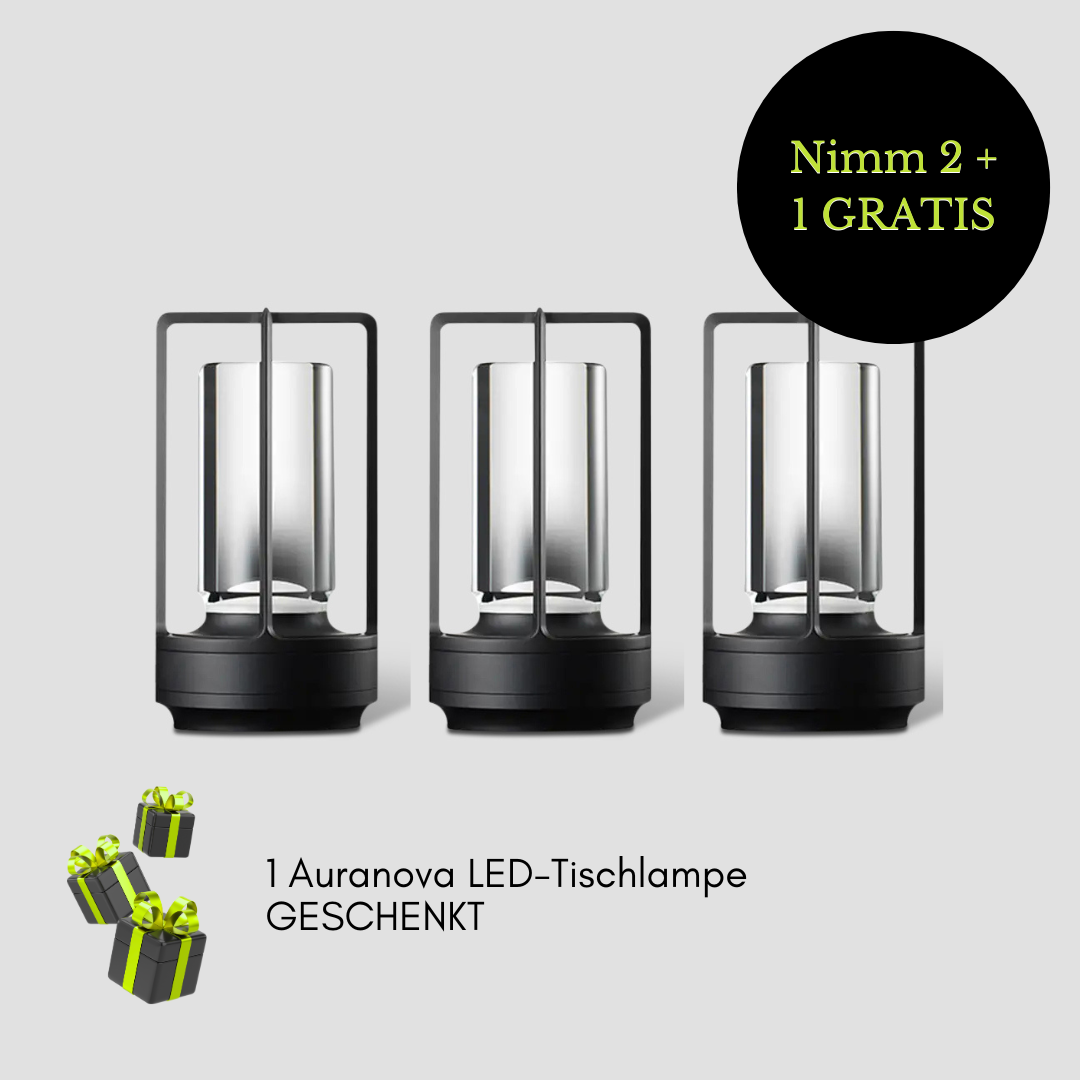Auranova LED-Tischlampe, kabellos