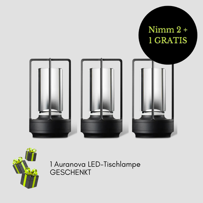 Auranova LED-Tischlampe, kabellos
