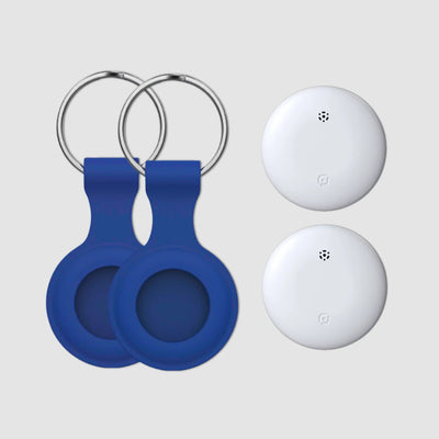 Doppelpack Tracker + Schlüsselanhänger für Tracker